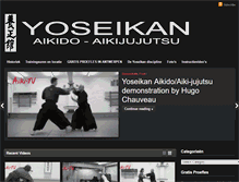 Tablet Screenshot of aikido-antwerpen.be